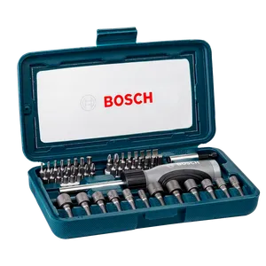 Juego de Puntas y Dados Bosch 46pzas
